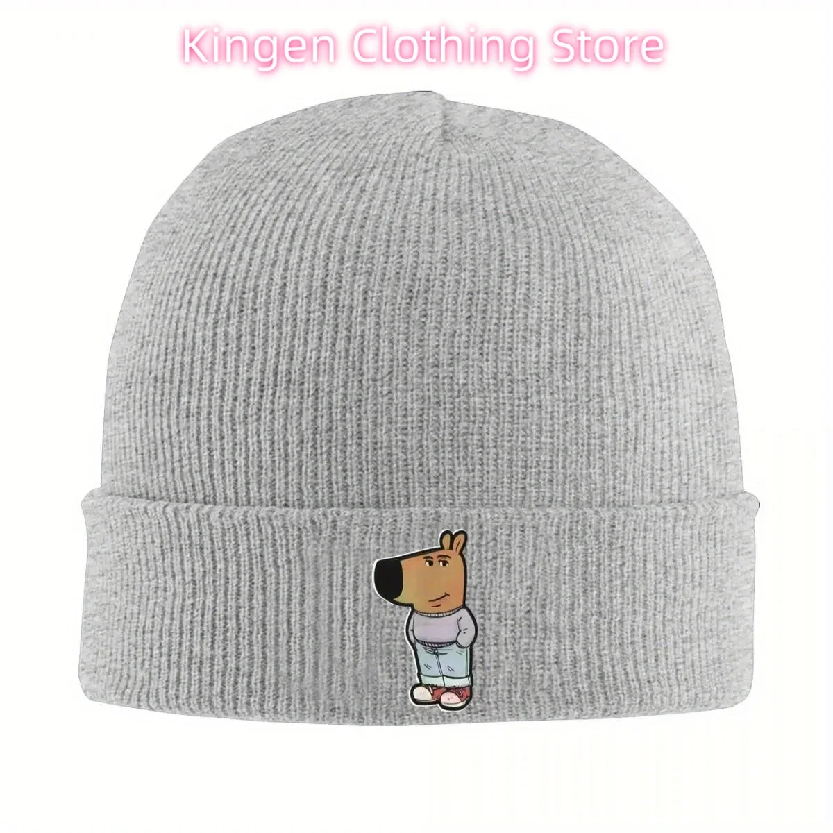 شخصيتي الجديدة هي رجل البرد ميمي مضحك البرد غي ميمي قبعة الخريف الشتاء بيني قبعات جديدة الرجال النساء الاكريليك محبوك قبعات #2