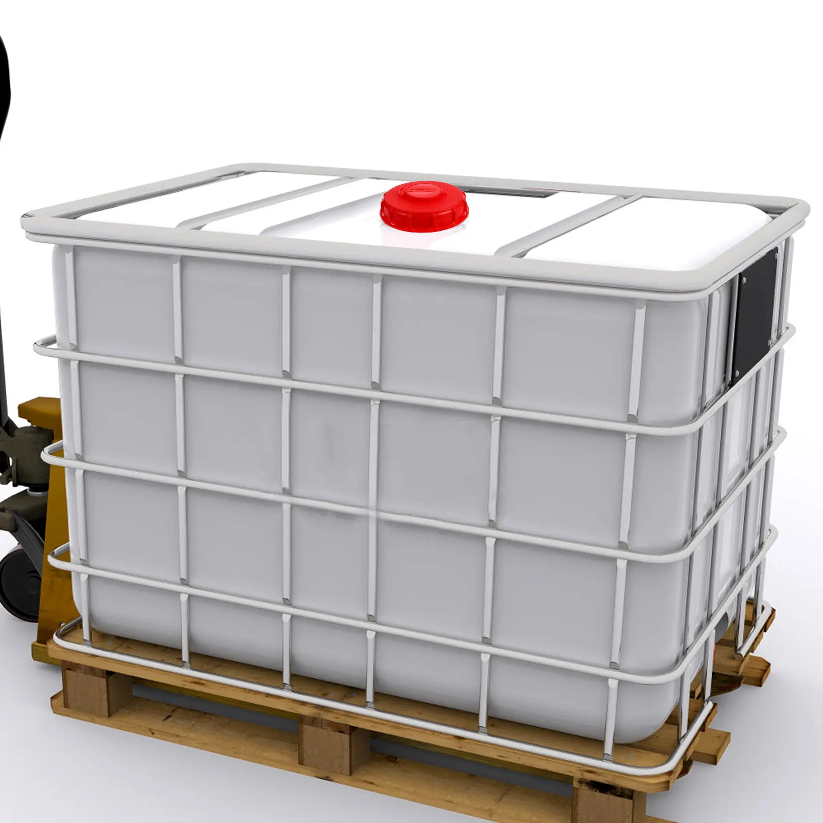 Ibc Valve Cap For Chemical Storage Plant 2CM Tote Lid Vent ABS Cover Red Industrial Water Vented