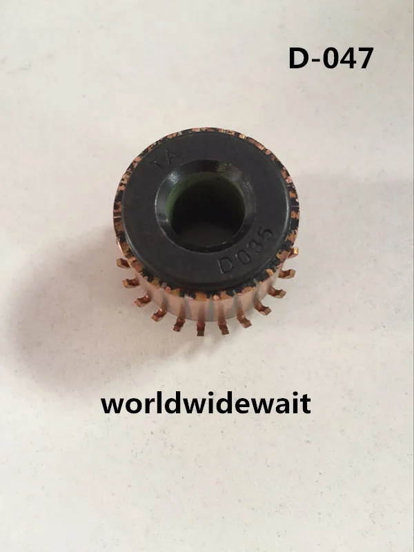 1PC ทองแดงตะขอประเภทไฟฟ้ามอเตอร์ Commutator 11x28.5x18 มม.D-047