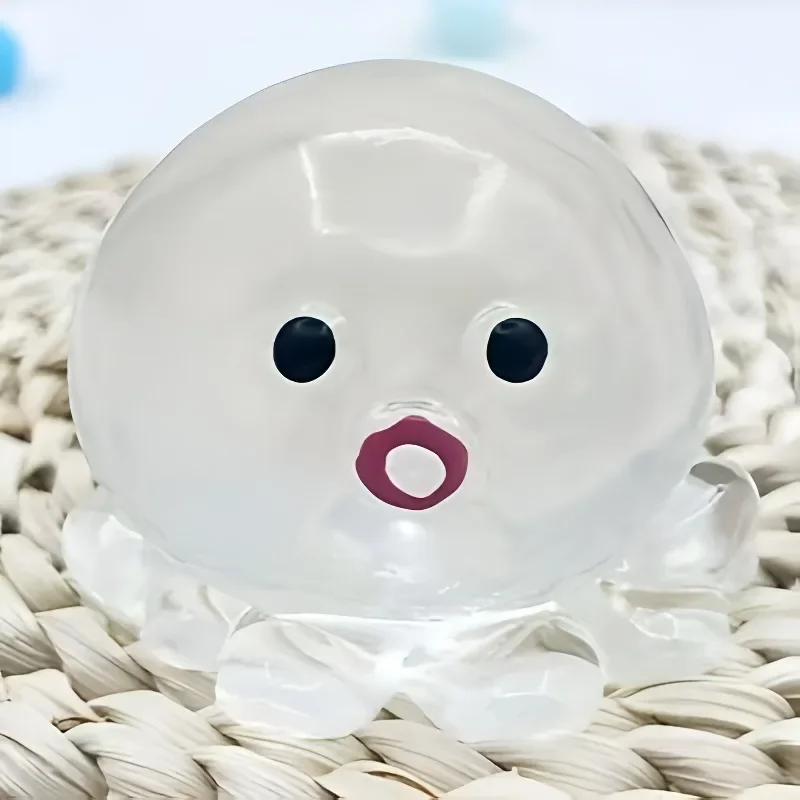 Squishy Ocean Octopus Squeeze Fidget Toy Simulation Stress Relief Slow Rebound Toy Can Be Stretched Sensory Decompression Gift