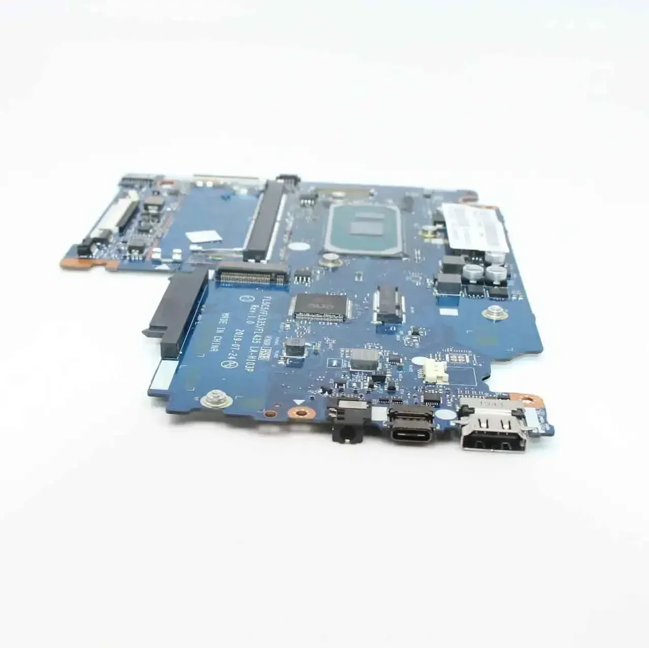 Imagem -04 - para Lenovo Ideapad S34014iil Uma Placa-mãe do Portátil com I5-1035 4gb La-h103p Mainboard