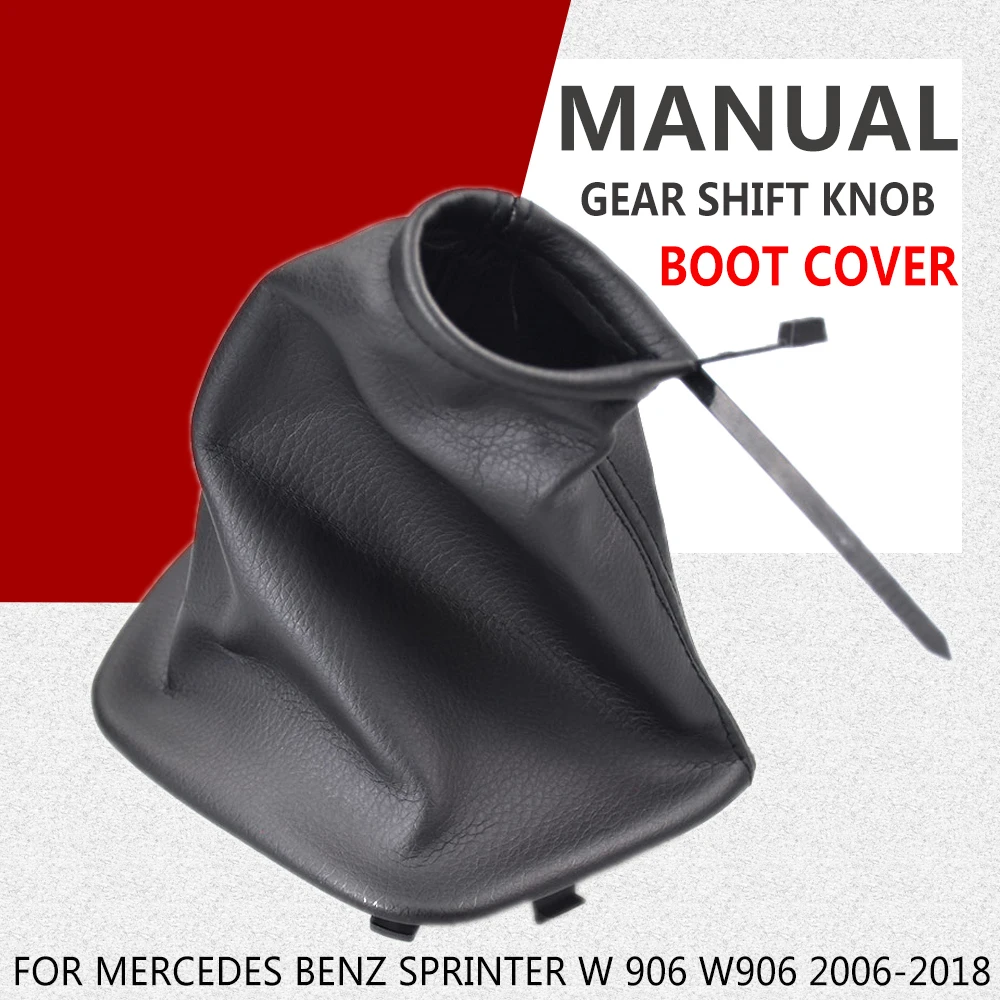 

Высококачественный чехол для ручки переключения передач из искусственной кожи для Mercedes Benz Sprinter W 906 W906 2006-2018