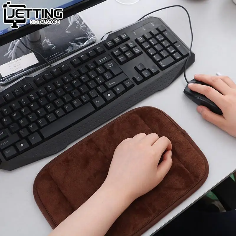 Mouse Pad Keyboard Pad Ultra Memory Cotton Soft Sweat-absorbent Anti-slip Wrist Elbow Mat Pad for Office Desktop Computer Table