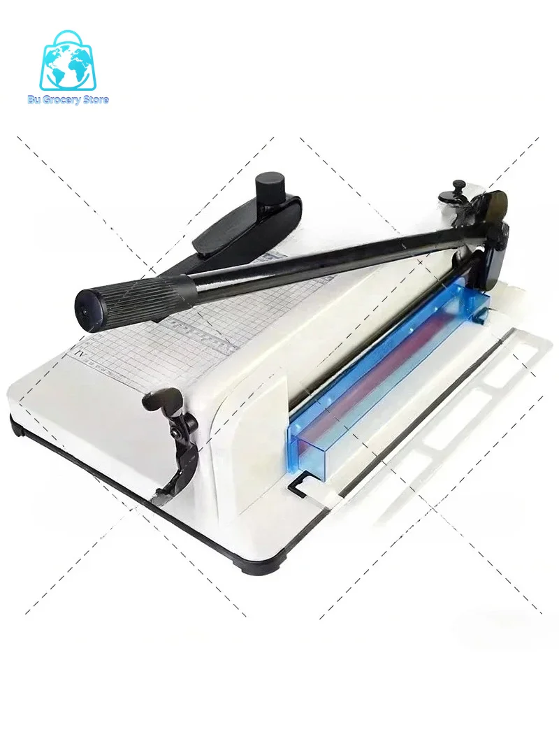 1PC Heavy-Duty A4 Paper Trimmer Manual Paper Cutter Photo Cutting Machine Hand-Operate Max 4cm Thickness 858A4