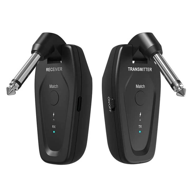 

UHF Wireless Guitar System Receiver Audio System Guitar Transmitter For Electric Guitar Bass