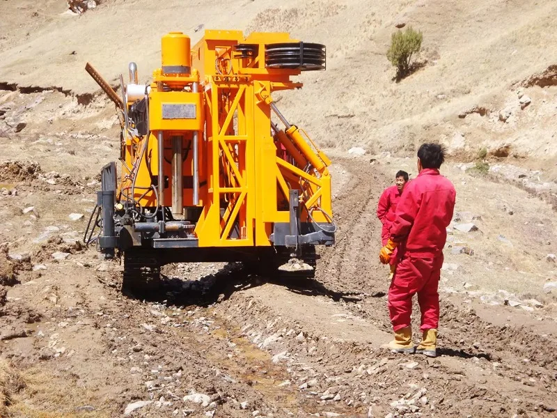 Vertical Shaft Electric Motor Core Drilling Rig Mechanical Gear-Driven For Geological Exploration Mining & Construction