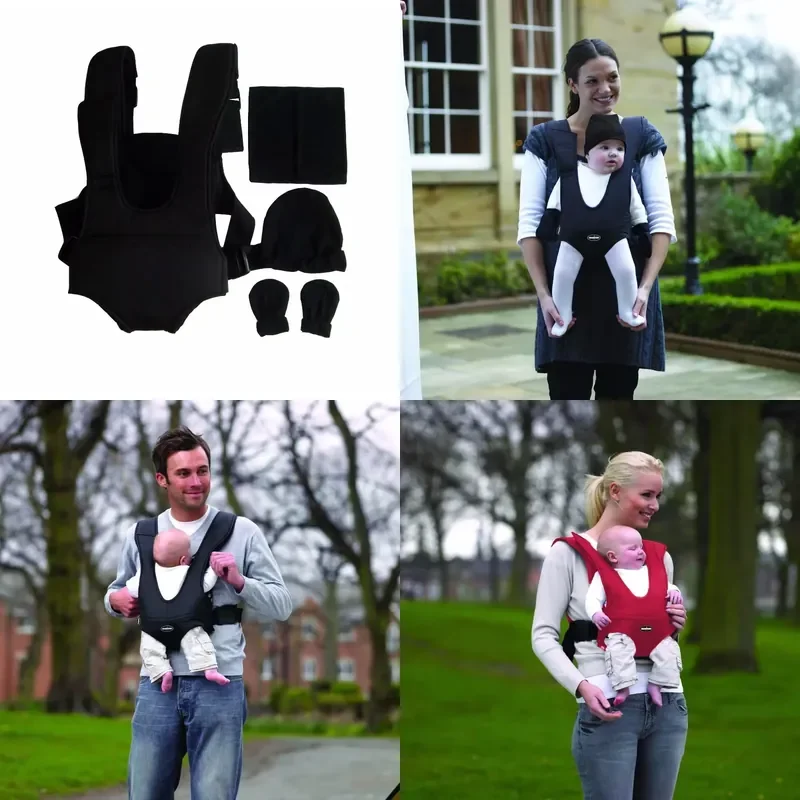 Outdoor Foldable Soft Twin Baby Carrier Safety Infant Backpack for Two Kids Hiking Travel