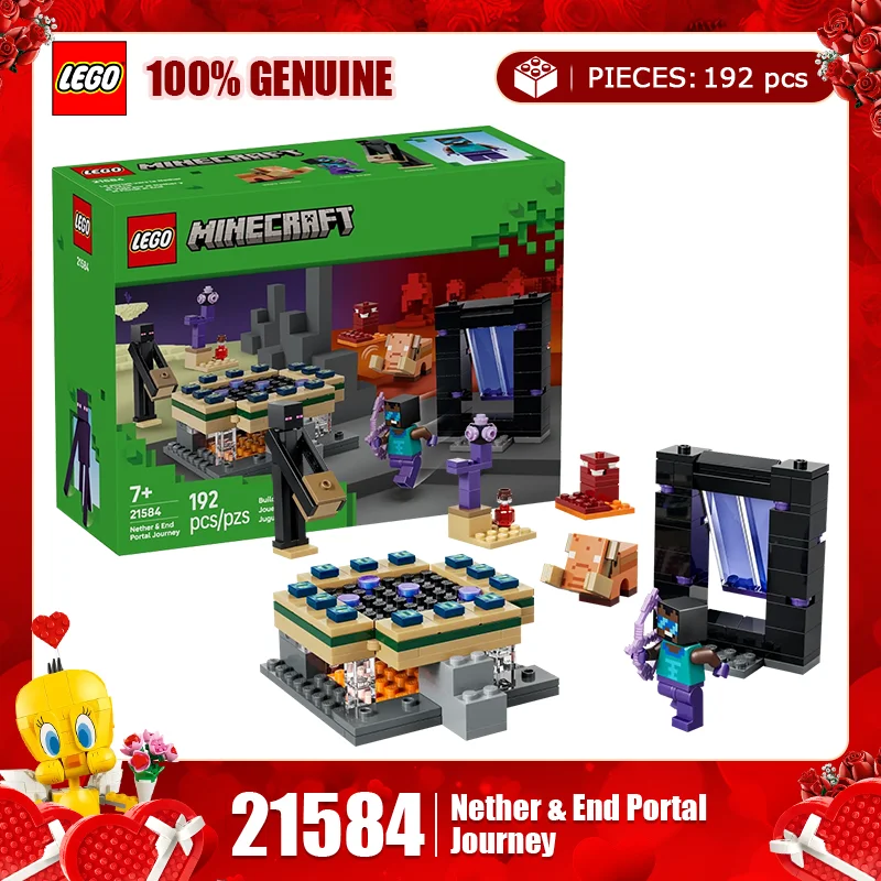 

Конструктор Lego My World 21584: Путешествие в Пороги Адского мира и конец его истории, детская развивающая игрушка-головоломка, подарок