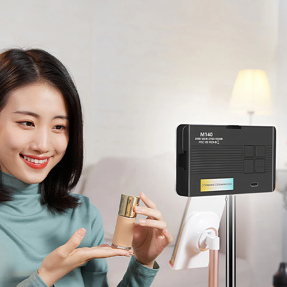 LED ضوء الكاميرا 2700-6500K RGB الفيديو الضوئي التصوير الإضاءة لوحة الضوء المحمولة للتصوير الفوتوغرافي مدونات الفيديو