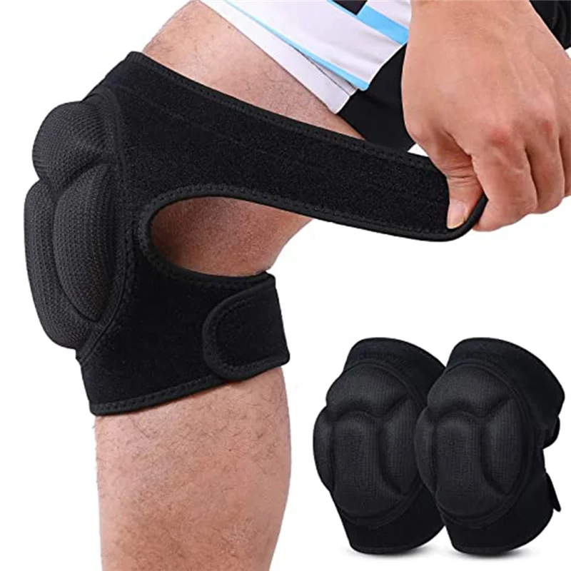 Men/Women Knee Pads for Gardening, Cleaning, Construction Work, Flooring, Volleyball, Anti-Slip Collision 1 Pair