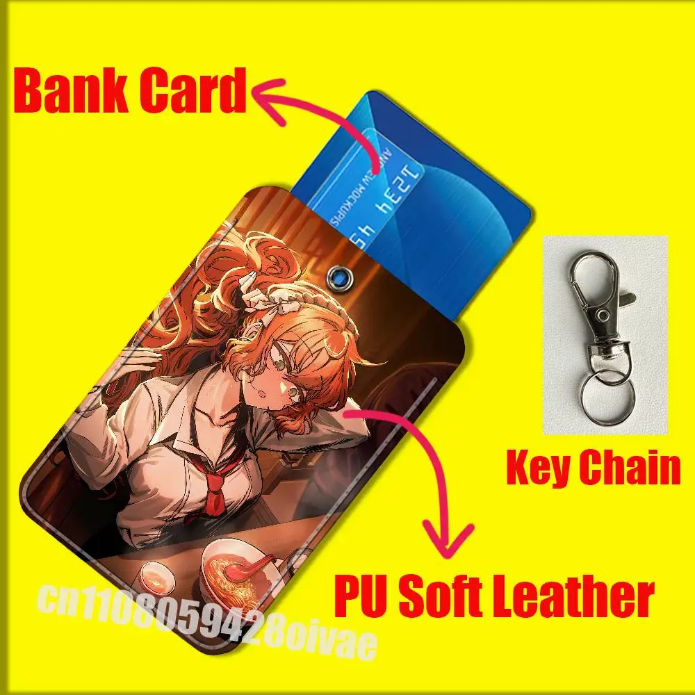 Izmael L-Limbus C-Company Ryoshu Etui na identyfikator, karty kredytowe, bankowe, karty miejskie, skórzany brelok