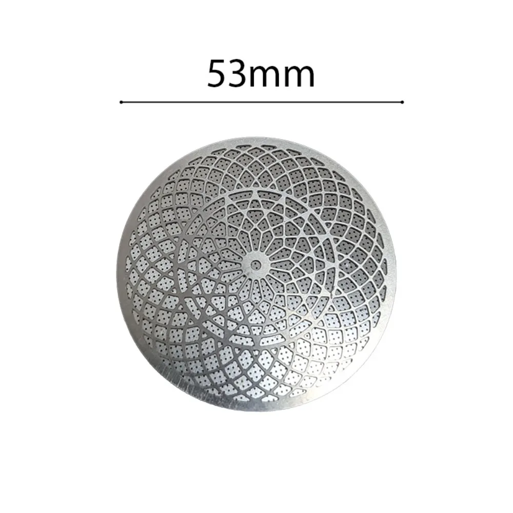 51/53/58mm Espresso Puck Screen Stainless Steel Reusable Dispersion Plate Food Grade Even Extraction Coffee Filter Mesh