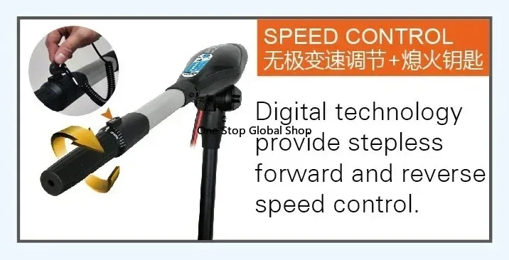 50713-100_B Haswing Protruar G Transom mount electric trolling motor 4/Brushless motor with gear box