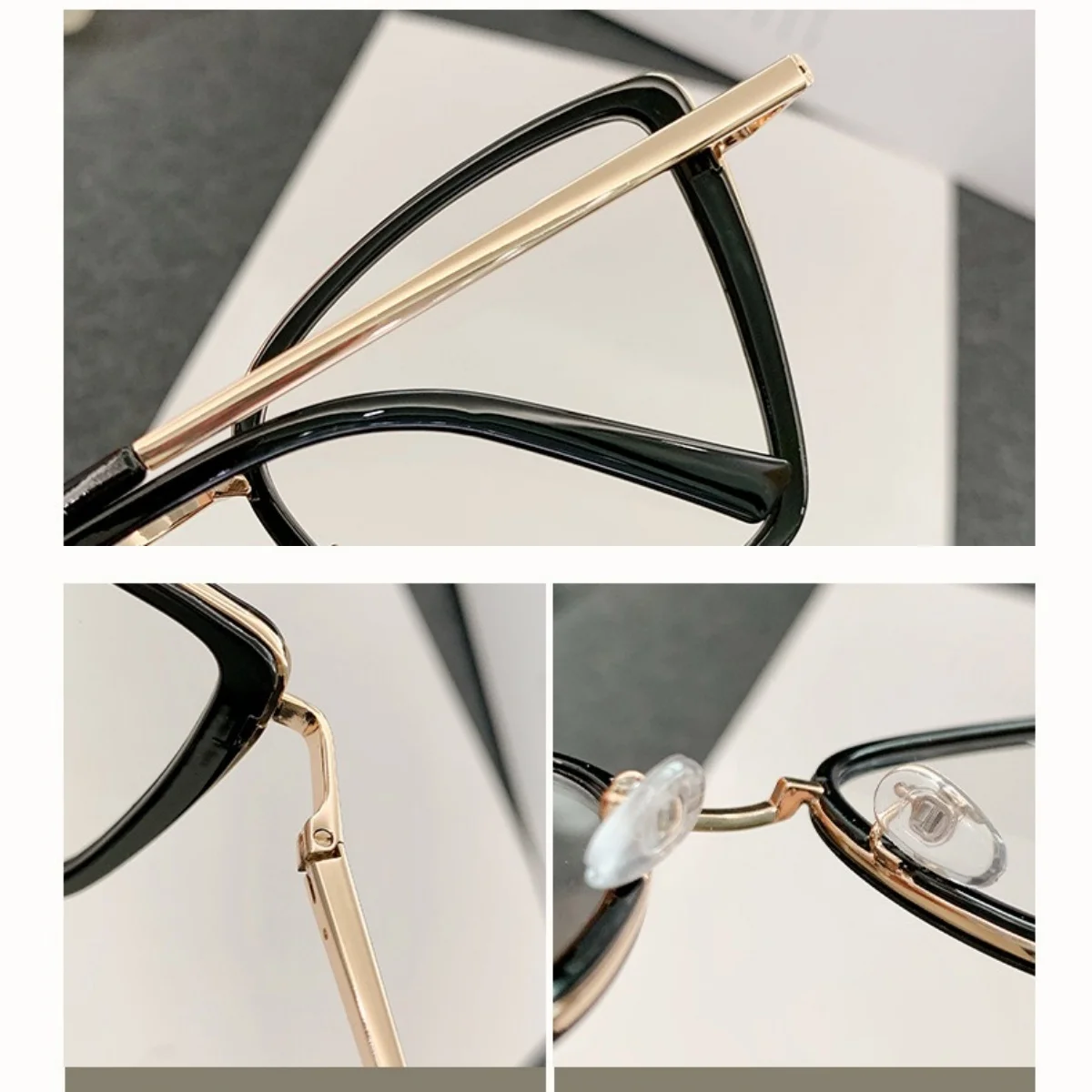 نظارات القراءة للرجال، نظارات قراءة بإطار مربع كلاسيكي، خفيفة الوزن ومريحة، نظارات القراء للنساء #4