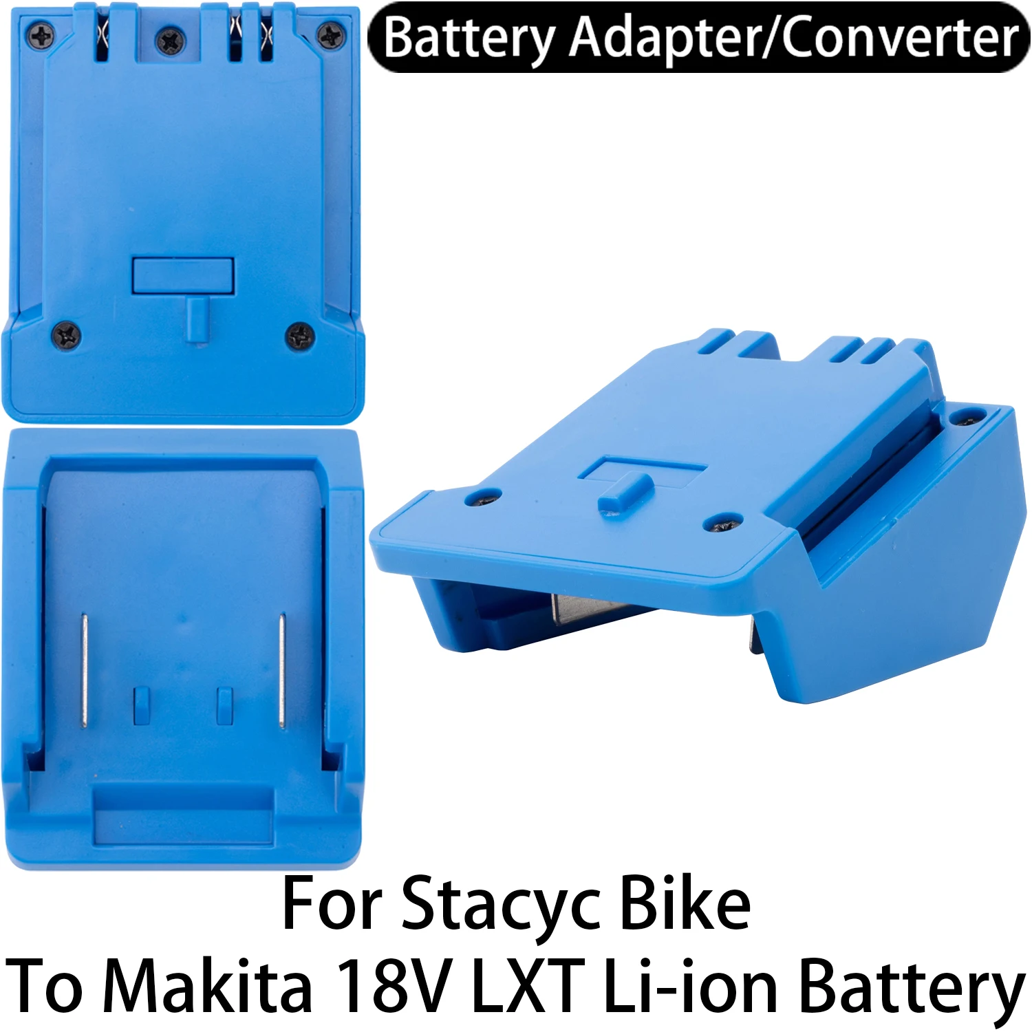 For Stacyc To Makita 18V LXT Li-ion Battery Adapter Converter Tool Accessory Works With All New For Stacyc Electric Bicycle