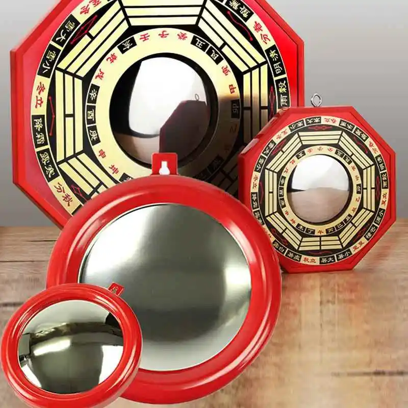 Large round Concave Mirror Hanging on Door Head Entrance Window Roof Door Outdoor Decorative Accessories Small Mirror