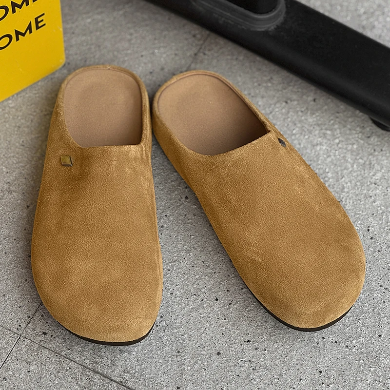 

Spring Summer Baotou Slippers Thick Soled New Style Ugly Cute Cool Slippers Fashionable Boken Shoes