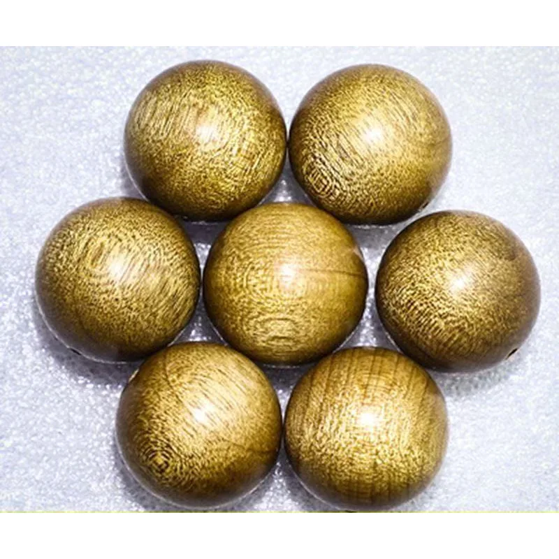 Sichuan Bracelet.A Niche New-Style Hand-Held Buddhist Bead Made Of Small-Leaf Golden Nanmu
