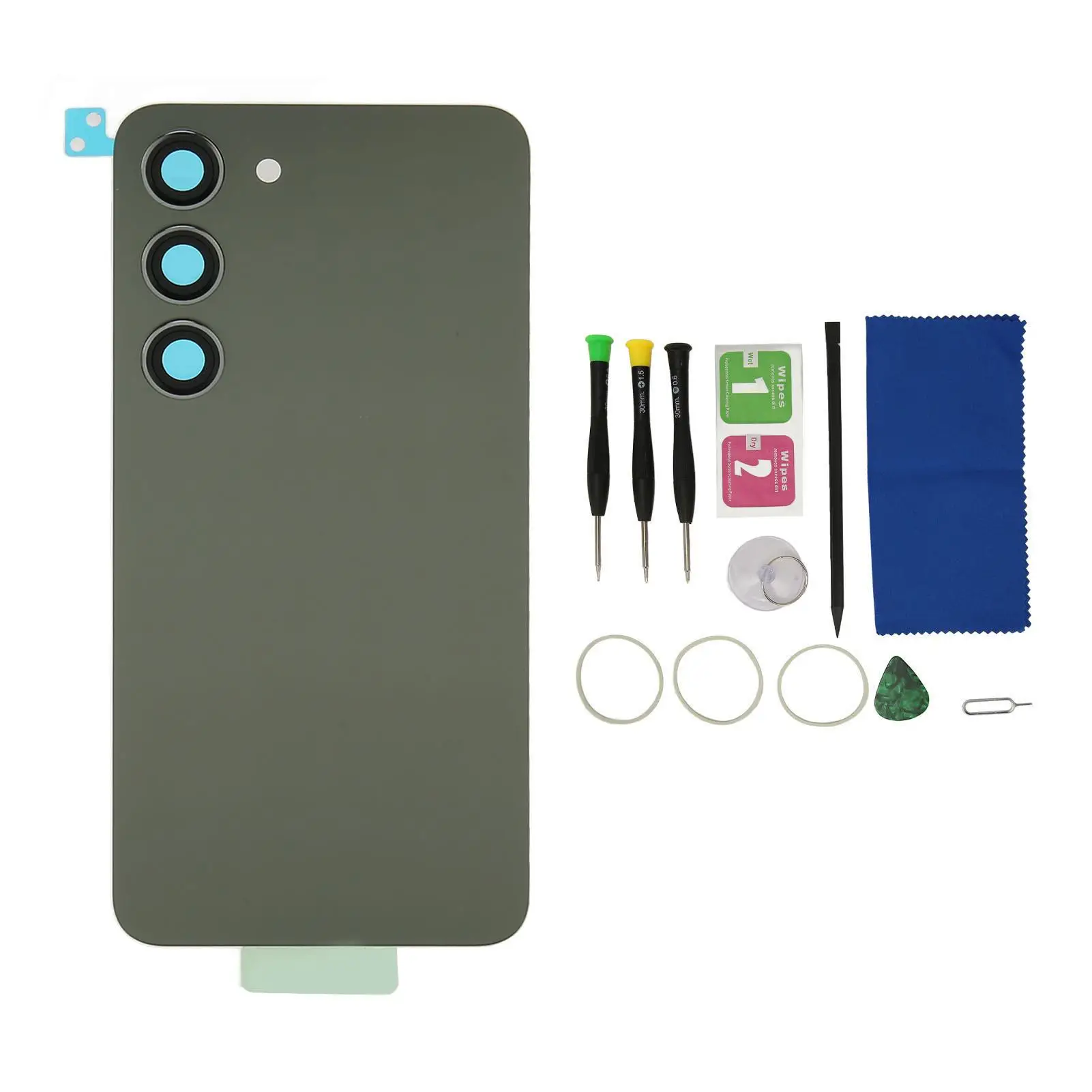 

Back Glass Panel Replacement for s23 Mobile Phone Easy Install Accurate Repair Kit with Tools