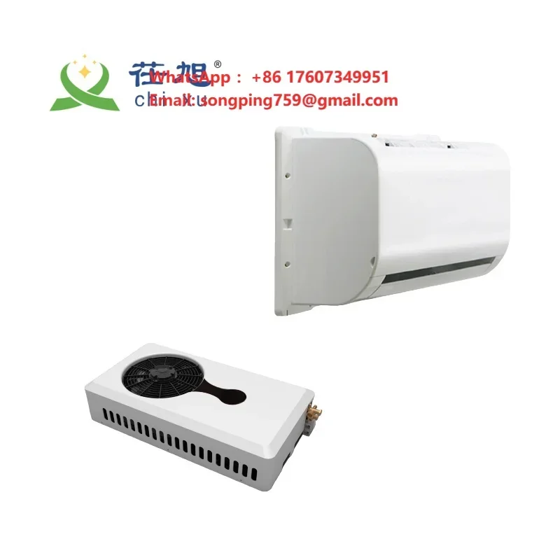 DC-2026-U8-24V Vertical New 24V Parking Air Conditioner for Trucks Cars Heating Cooling Twin Rotary Inverter Auto