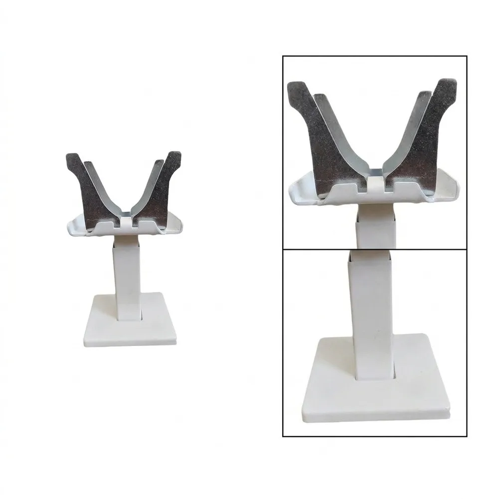 2PCS White Steel Panel Radiator Floor Bracket 14-21CM Height Adjustable Fixing Support Base For Home Heating System Installation