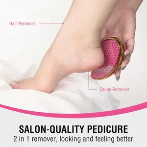 Yüksek Kaliteli kayak Topuk Cam, Nano -, Siyah-Duş Ayak Scrubber, Pedikür Sökücü, Ölü Cilt, Bakım, duş, Araçları, CrystalTreat Saç 8 en çok satılan-rende-topuk-no. 3