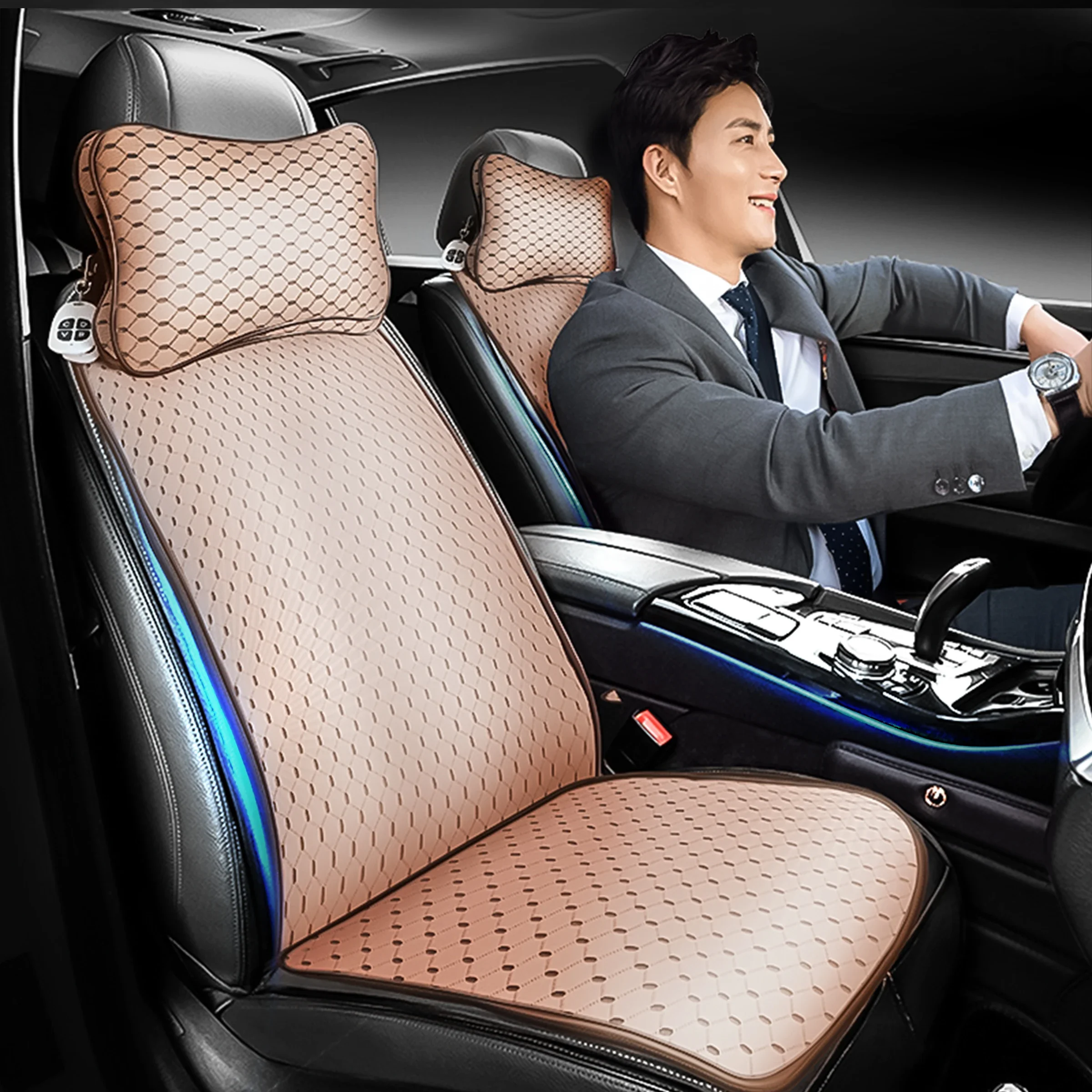 Multifunctional Full Body Massage Cushion for Neck Back Waist & Hip, All Seasons Universal for Car and Home Use