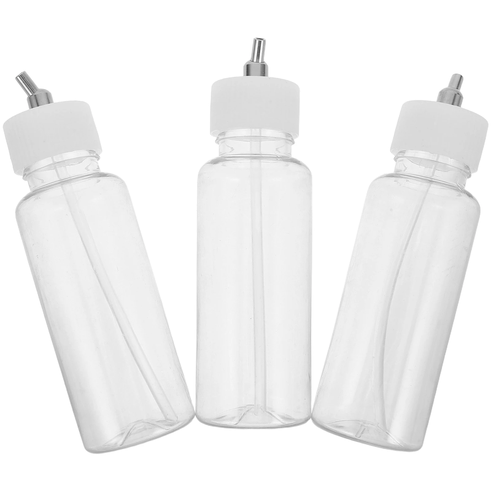 

3 Pcs Spray Paint Mixing Bottle Airbrush Container Coating Bottles Adapter Jars Cups Painting Supplies