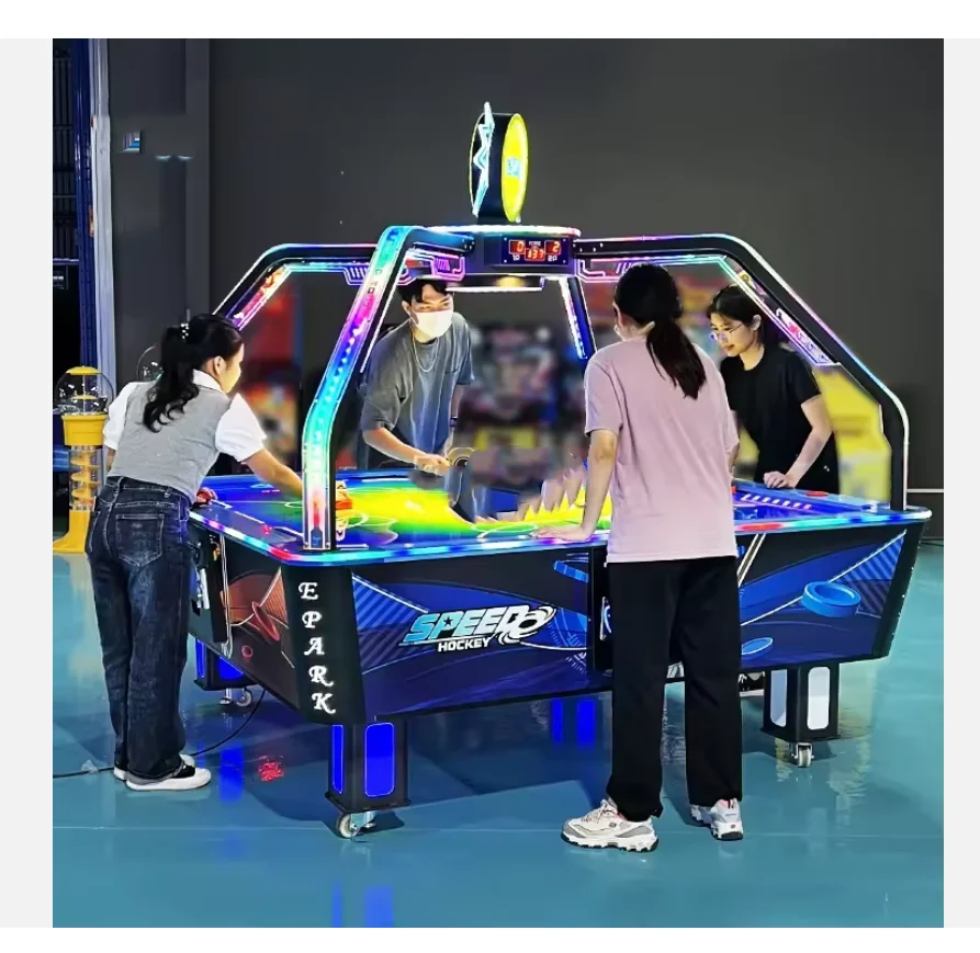Machine d'arcade à pièces d'arcade de table de hockey de SalseAir chaude