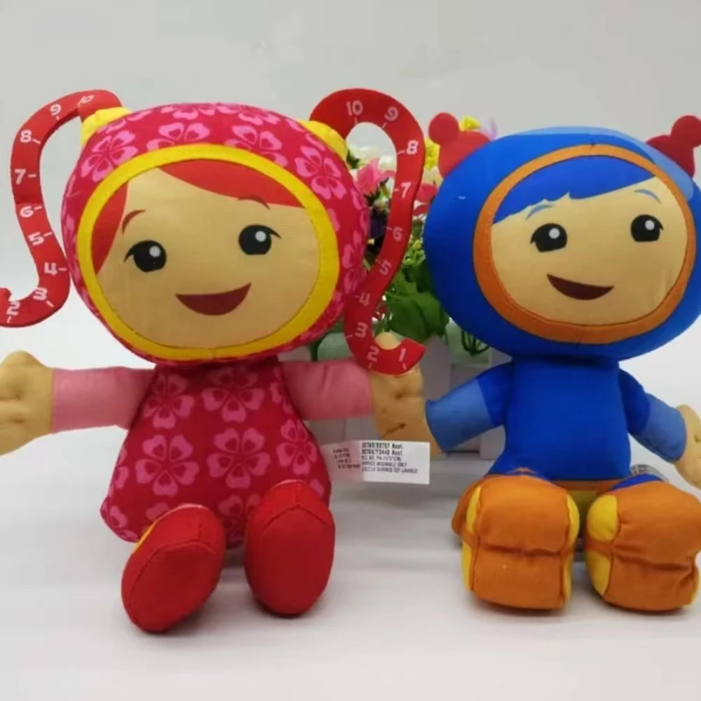 

Новинка 2025 года, плюшевая 9-дюймовая кукла TEAM UMIZOOMI Bot MILLI Geo, подарок для детей, день рождения, Рождество