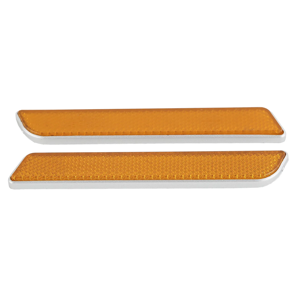 Motorcycle Orange Front Fork Leg Reflectors For Harley Touring Fatboy Softail lower legs sliders Dyna Sportster Glide XL883 1200