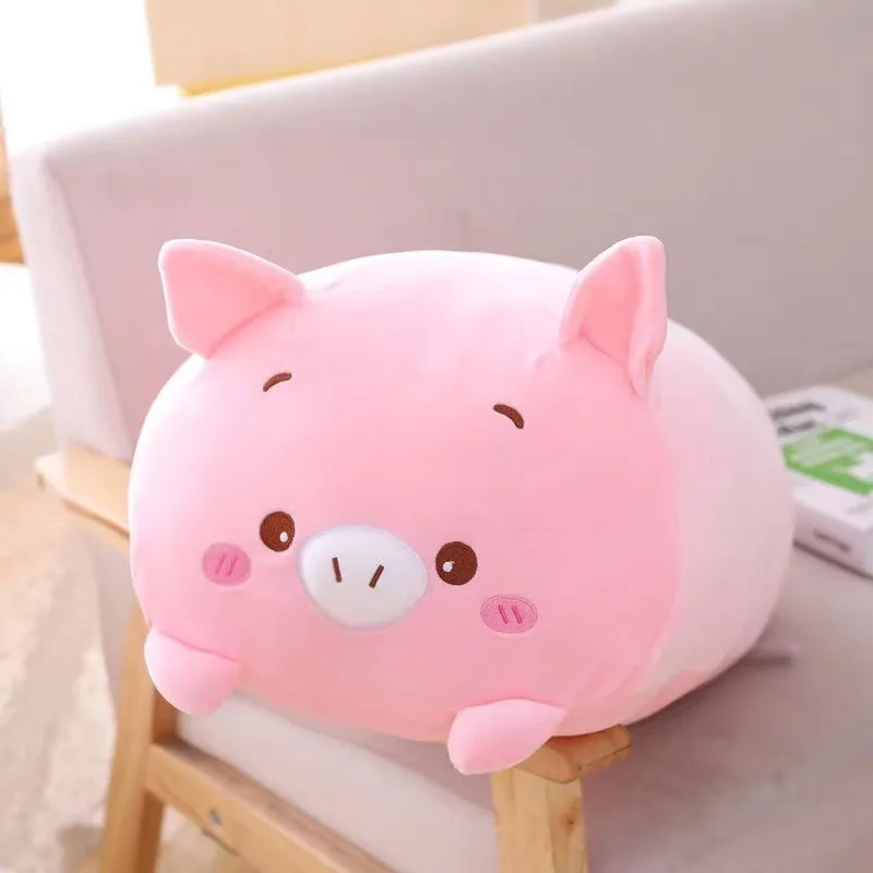 20cm Pink Pig Plush Toy Stuffed Animal Soft Cartoon Doll Pillow Christmas Birthyday Gift Cushion Cute Toy Pet Supplies