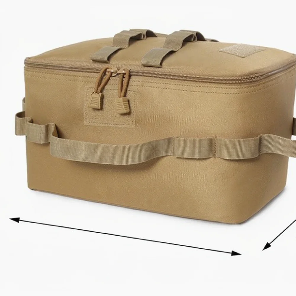 Folding Camping Picnic Storage Organizer Bag Waterproof Oxford Fabric Lightweight Outdoor Gear Carrying Case Pouch