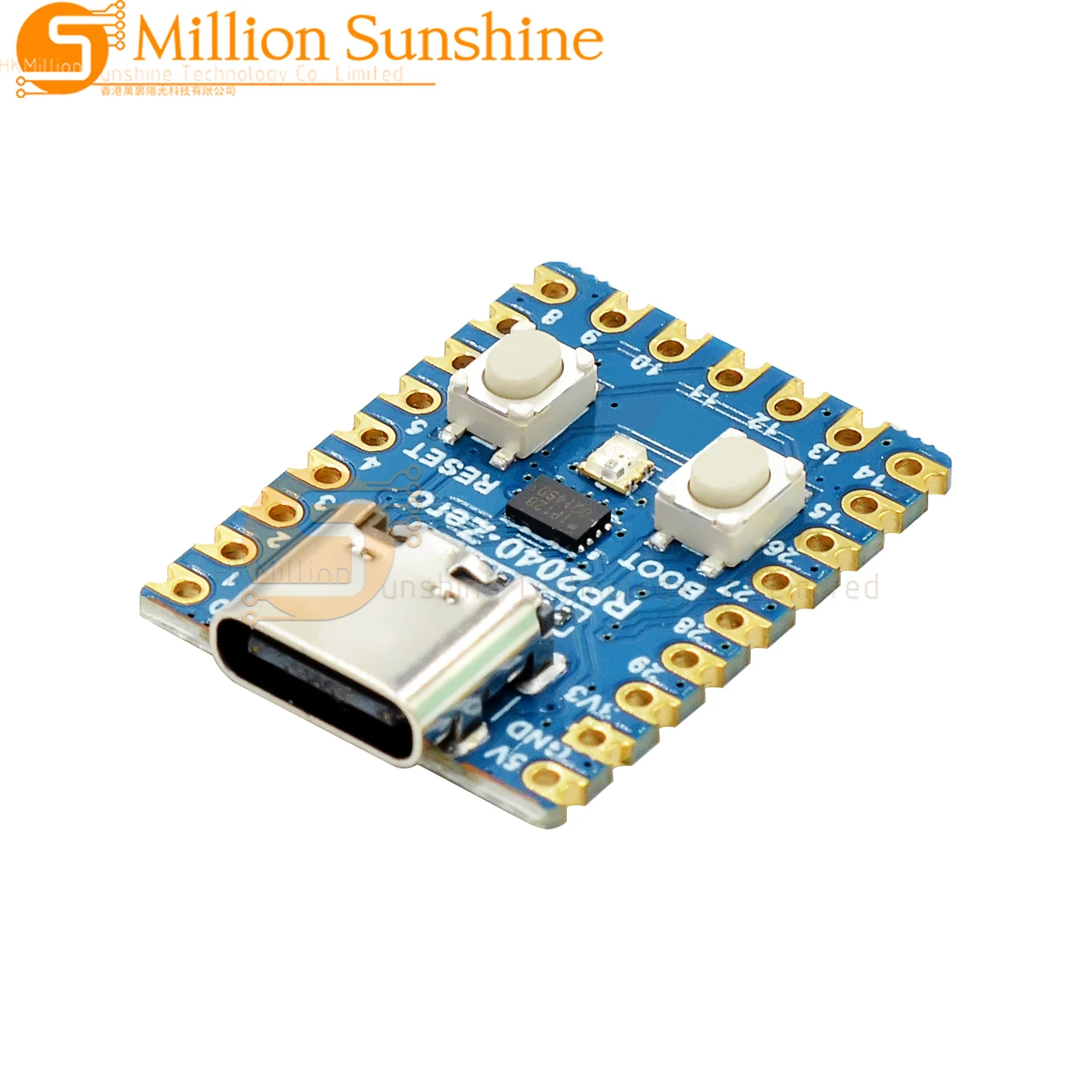 RP2040-Zero RP2040 for Raspberry Pi Microcontroller PICO Development Board Module Dual-core Cortex M0+ Processor 2MB Flash