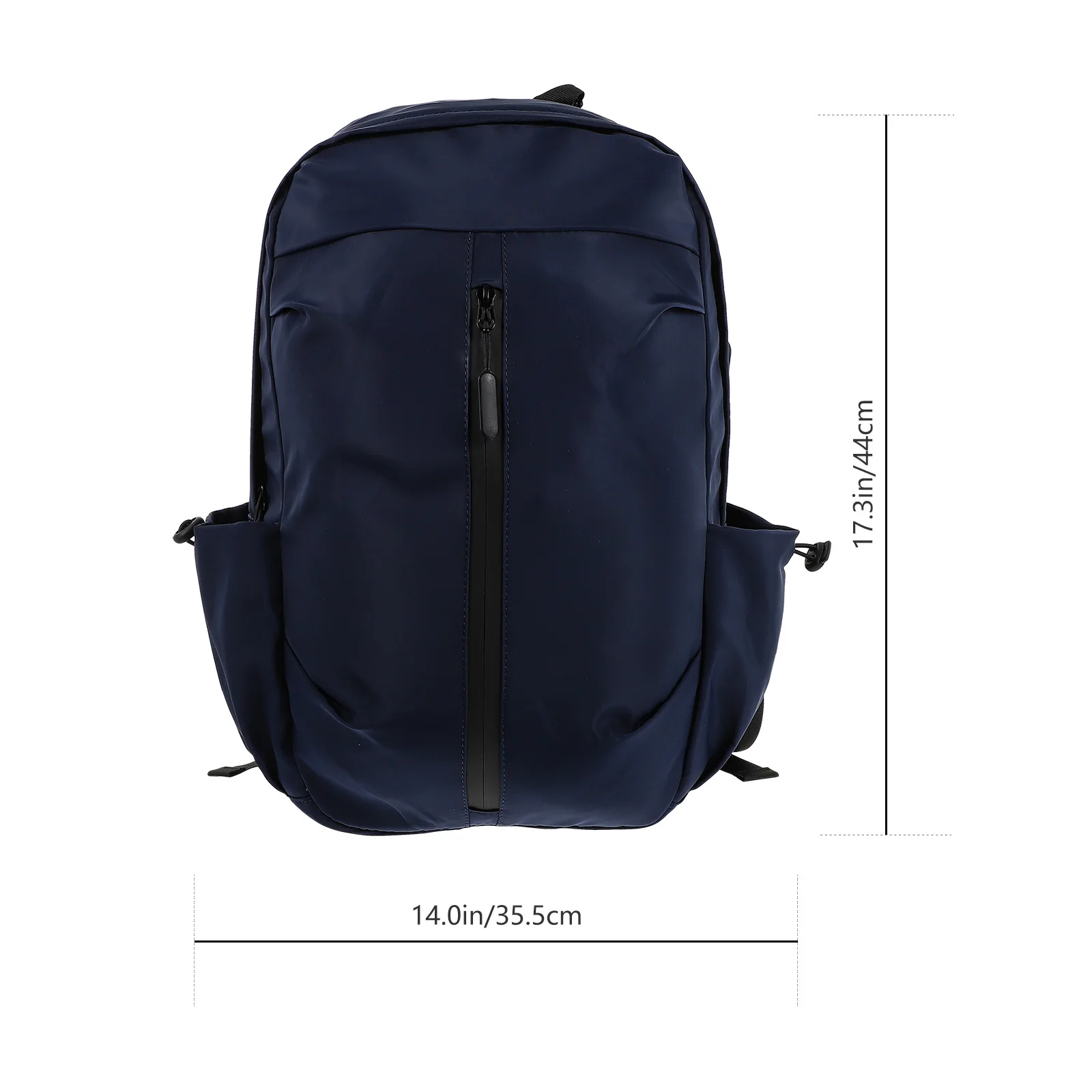 1pc Bag Large Capacity Oxford Cloth Laptop Backpack For Work Travel School Outdoor Usb Charging Port Storage