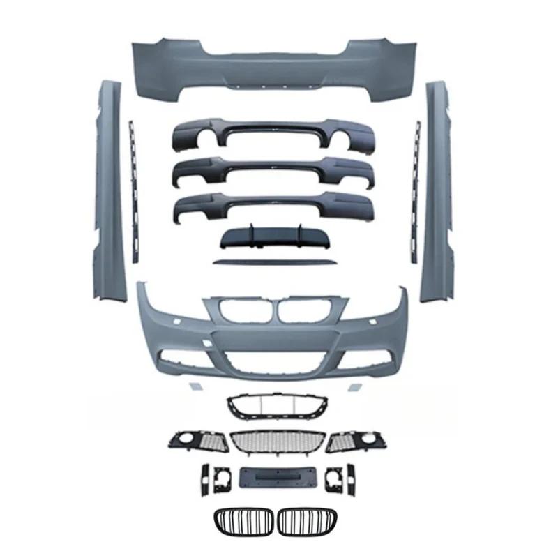 

Dream Car Factory Car Body Kit M3 Style Front & Rear Bumper Side Skirt 3 Series E90 05-12 M3 Accessories