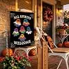 All Spirits Welcome Halloween Ghost Garden Flag, 12x18 Inch Double Sided llz