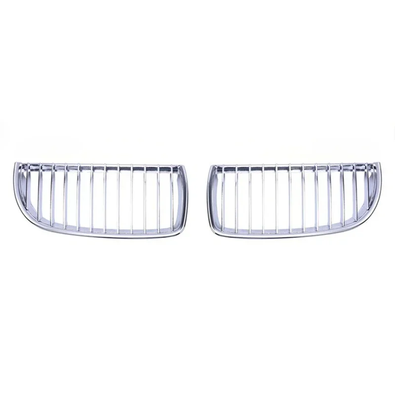 

Matte Black/ Sliver Front Kidney Grille for 05-08 BMW E90 E91 320i 330i 335i 328i Sedan