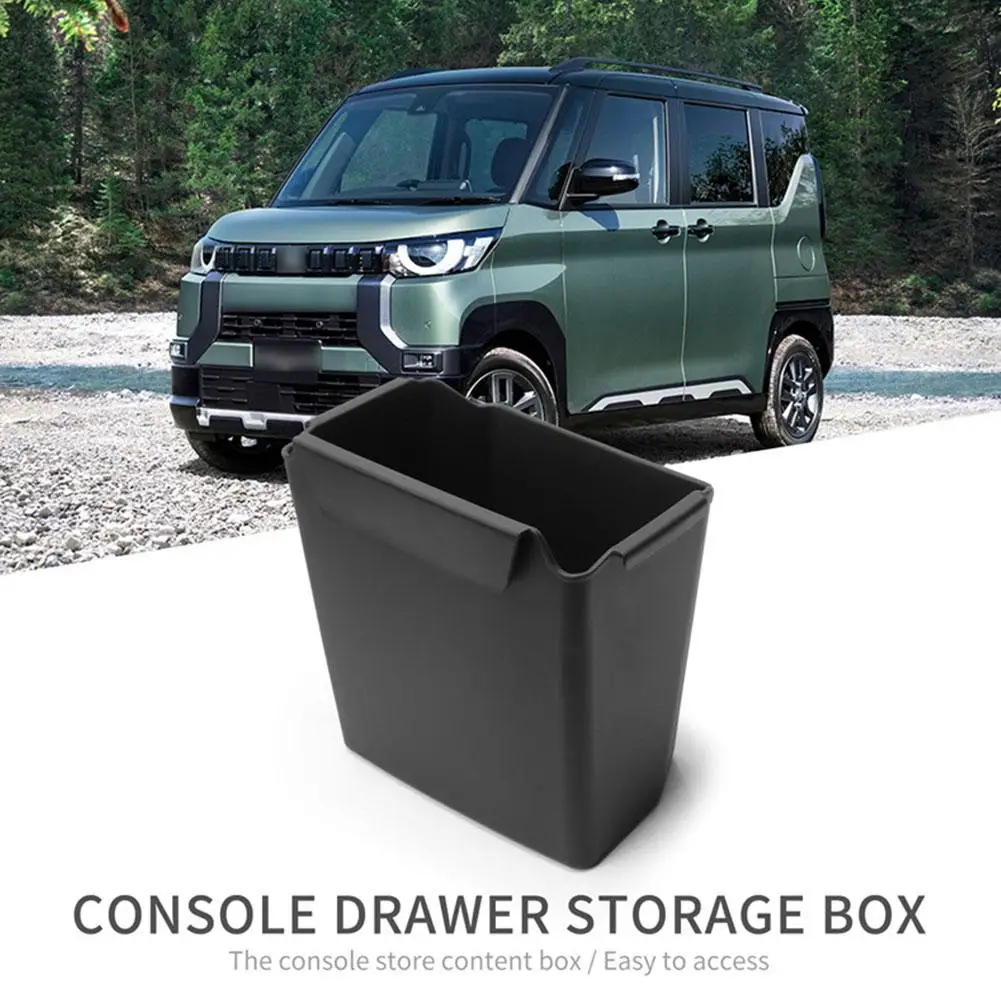 Central Storage Box for MITSUBISHI Delica Mini ek Cross/EV/Wagon/space Center Console Organizer Storage Box Car Accessories P7L4