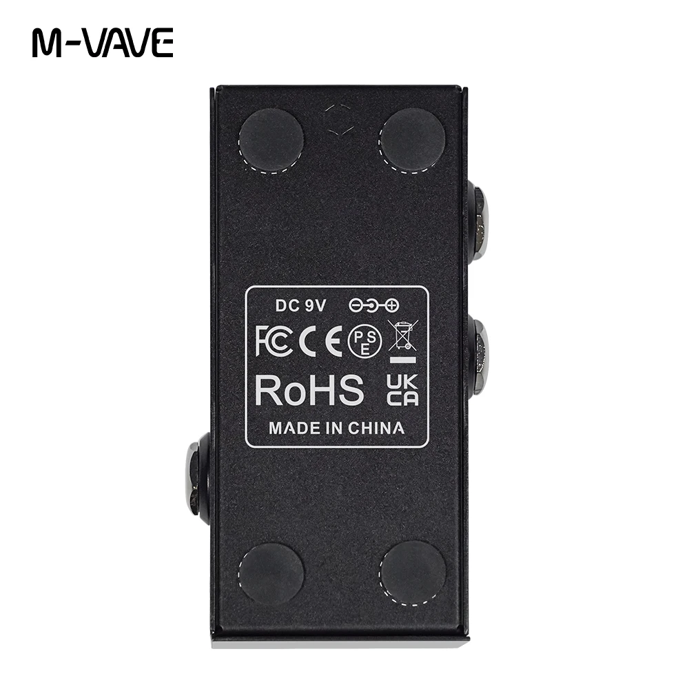 M-VAVE ABY Pedal Line Selector AB Switch Mini Guitar Effect Pedal True Bypass Guitar Bass Pedal AB Box - ABY Channel Switch