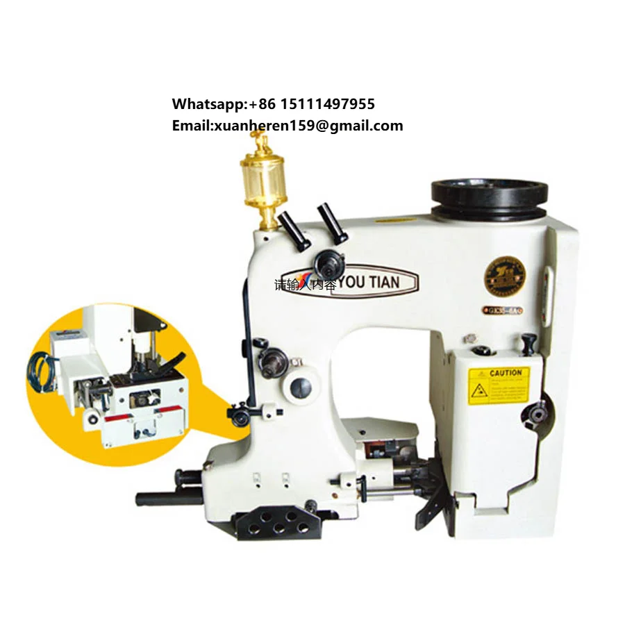 

GK35-6A Woven Rice Bag Sewing Machine Electric Driven with Wood Paper Materials