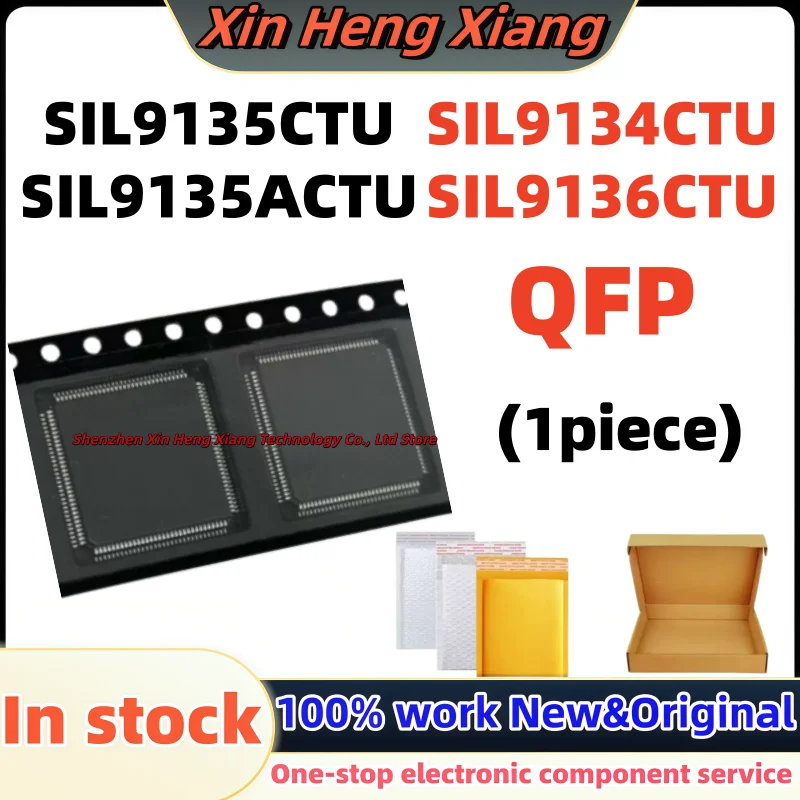 (1pcs) SIL9135CTU SIL9135ACTU SII9135CTU SII9135ACTU QFP-144 SIL9134CTU SIL9136CTU SII9134CTU SII9136CTU QFP-100