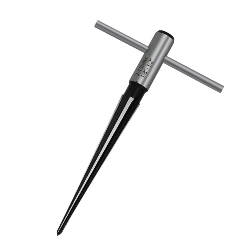 3-13mm&5-16mm Taper Reamer Hand Metal Reamer Deburring Enlarge Pin Hole Handheld Reamer For Wood Metal Plastic Drilling