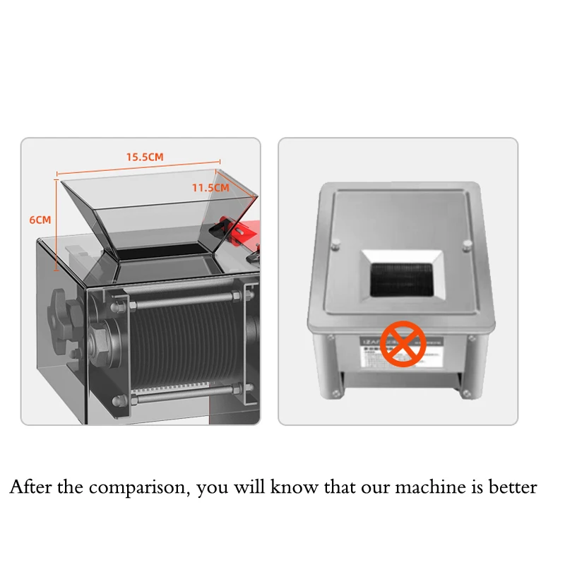 フレッシュビーフダイス コマーシャルチキンダイサー チーズカッター キュービック