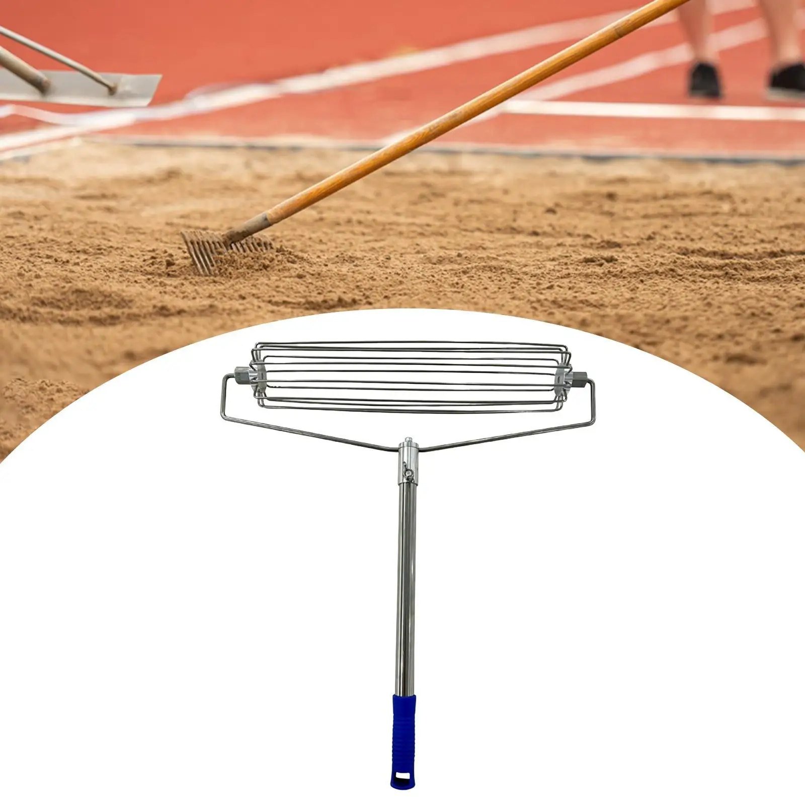 

Sand Golf Sand Rake for Golfers for Men Women Sand Bunker Rake Sand Athletic Sand Pit Tool for Leaf Garden Backyard Grass