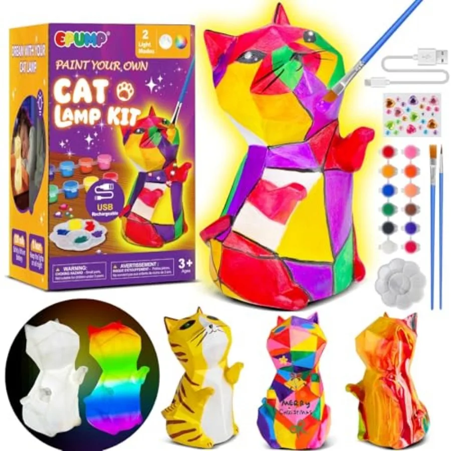 Customizable Rechargeable LED Night Light with Colors
