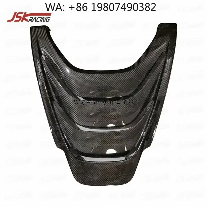 Wmwmnu Dry Carbon Fiber Engine Cover for 720S Spider 2017 2018 2019 OEM Style Car Accessories Auto Parts Decoration