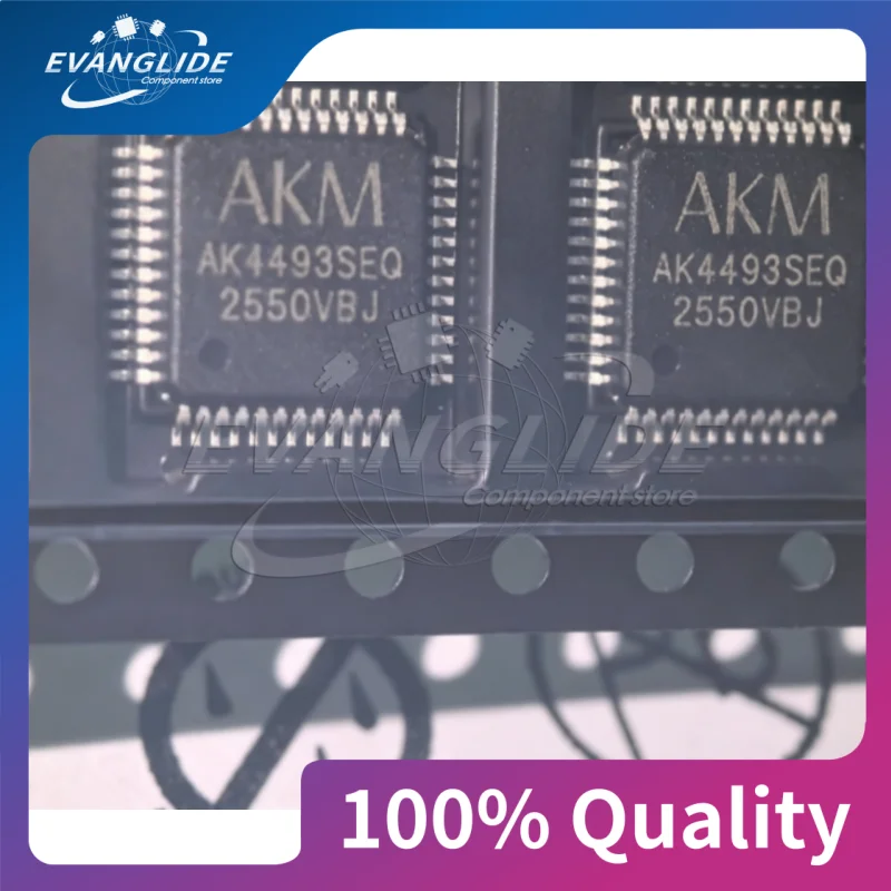 1 PCS/LOT AK4493SEQ-L AK4493SEQ 2-channel 123dB Audio DAC chip