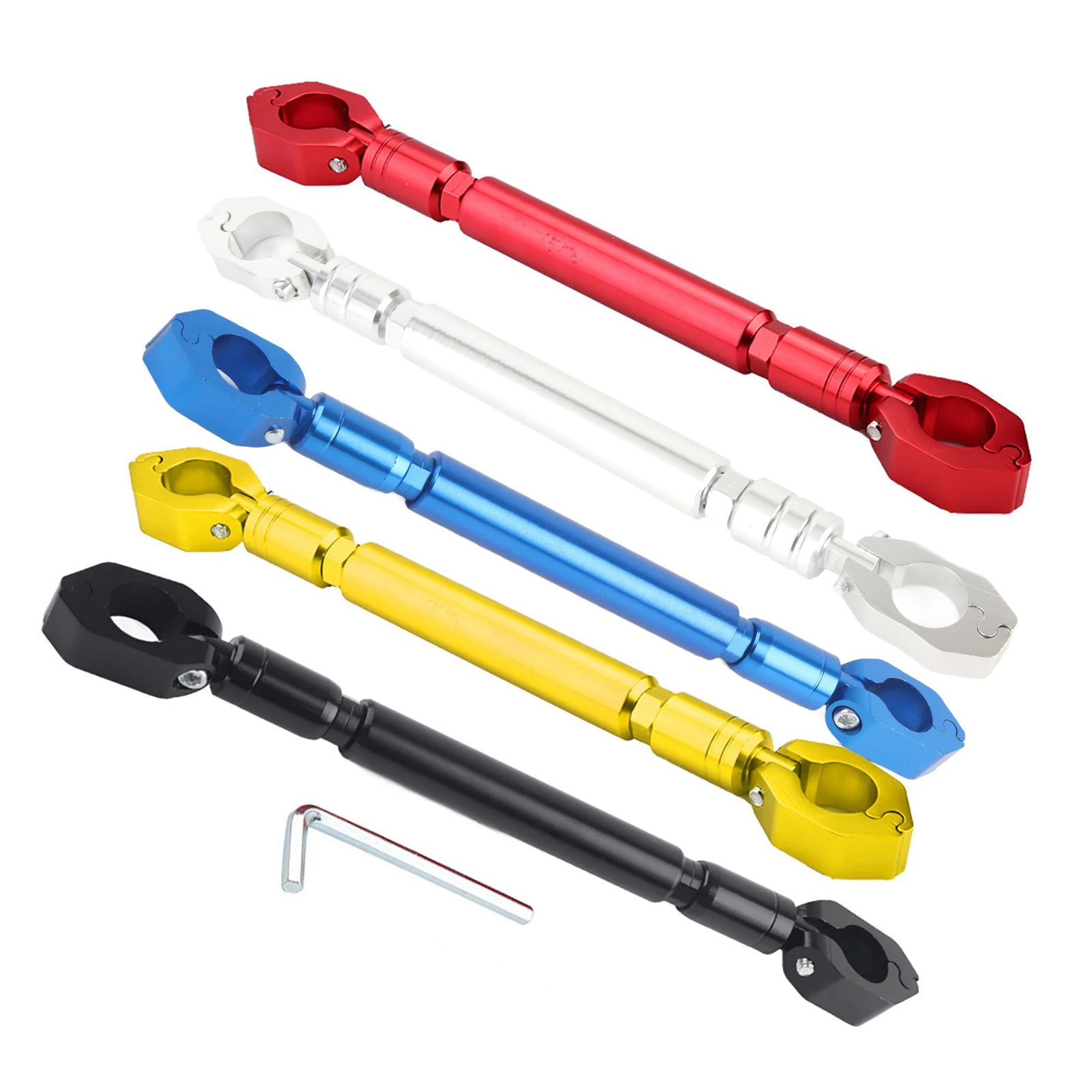 

1Pc Balance Bar Universal 22mm Aluminum Crossbar Strengthen Handlebar Extended Motorbike Reinforce Lever Motorcycle Accessories