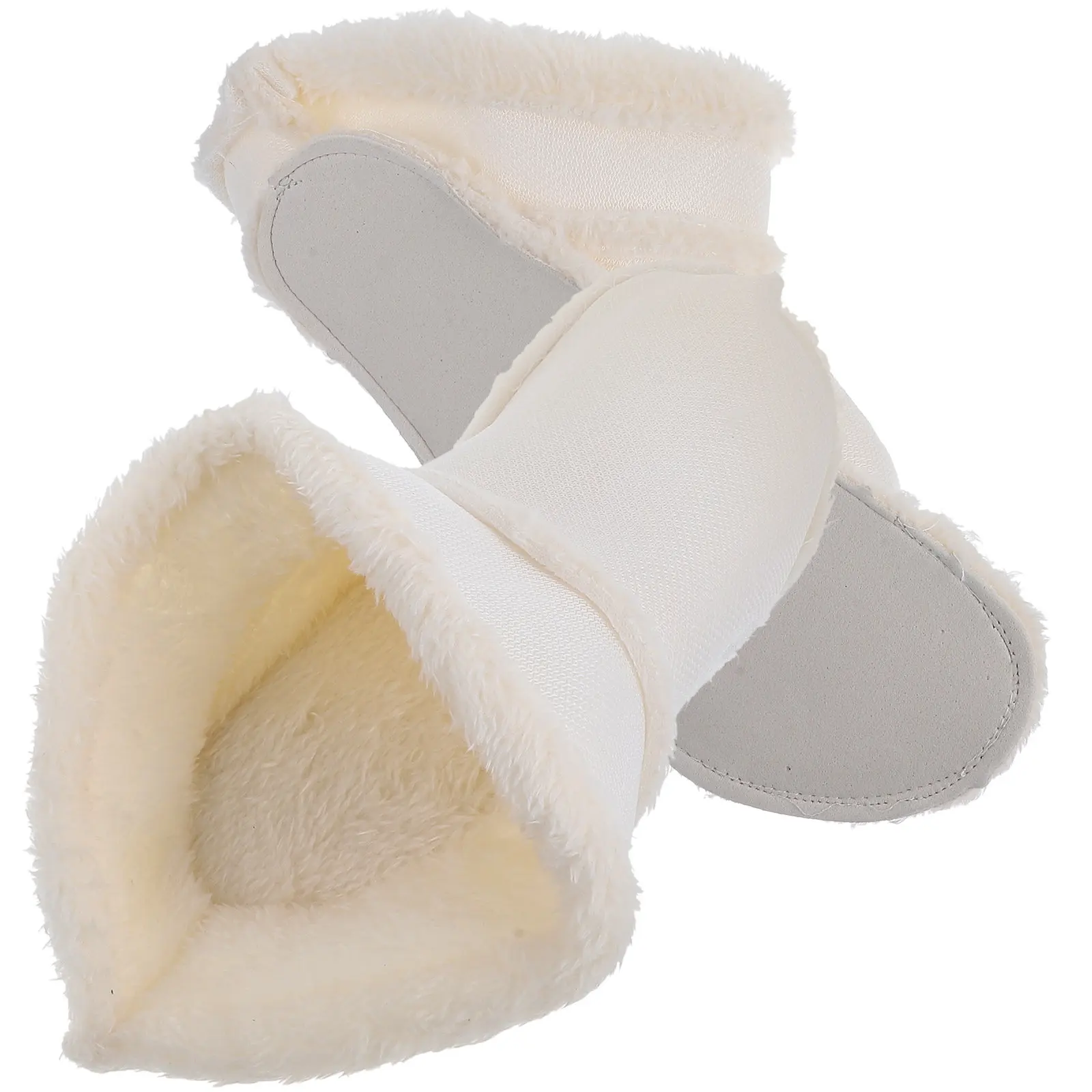 Warm Detachable Clog Shoe Liners – 2pcs Lightweight Washable Winter Sandal Insoles